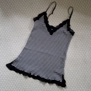 Banana Republic Sailor Nautical Tank sz M